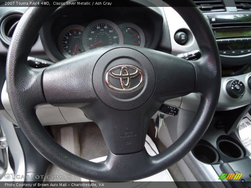 Classic Silver Metallic / Ash Gray 2007 Toyota RAV4 4WD