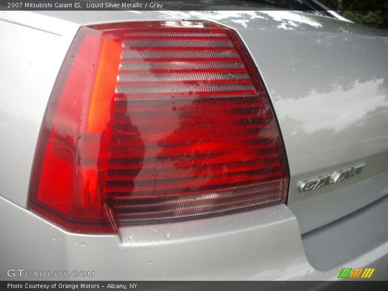 Liquid Silver Metallic / Gray 2007 Mitsubishi Galant ES