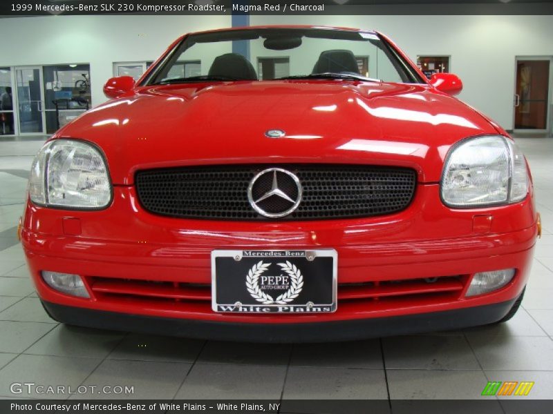 Magma Red / Charcoal 1999 Mercedes-Benz SLK 230 Kompressor Roadster