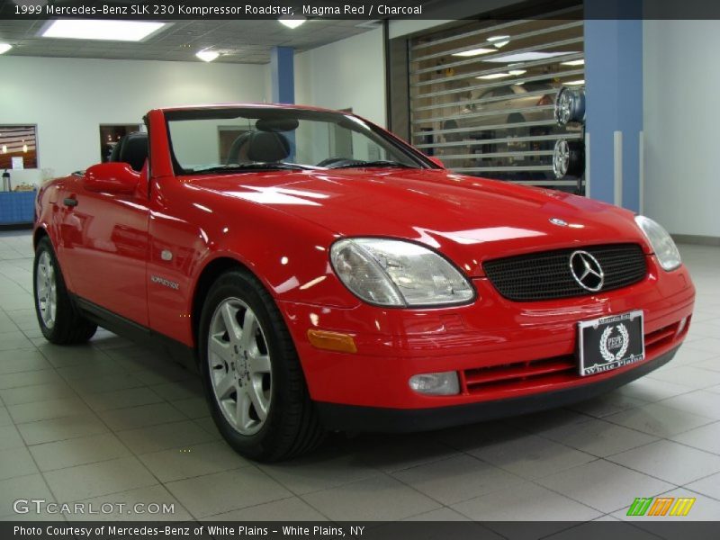 Magma Red / Charcoal 1999 Mercedes-Benz SLK 230 Kompressor Roadster