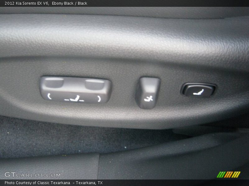 Ebony Black / Black 2012 Kia Sorento EX V6