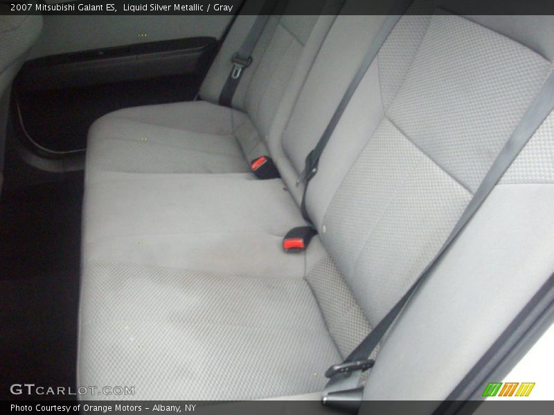 Liquid Silver Metallic / Gray 2007 Mitsubishi Galant ES
