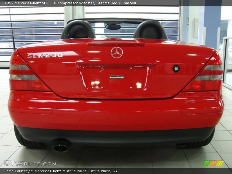 Magma Red / Charcoal 1999 Mercedes-Benz SLK 230 Kompressor Roadster