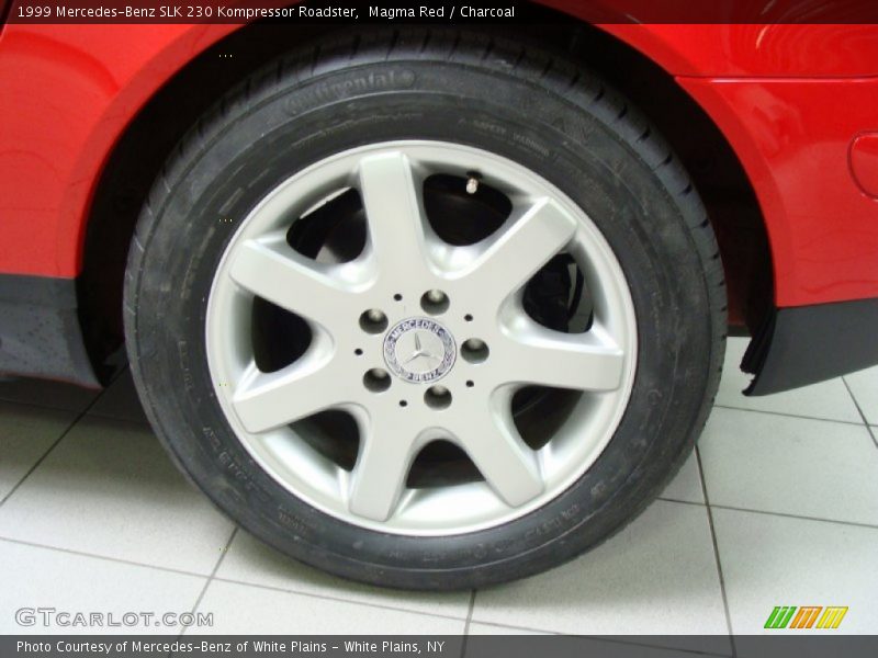 Magma Red / Charcoal 1999 Mercedes-Benz SLK 230 Kompressor Roadster
