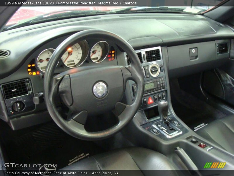 Magma Red / Charcoal 1999 Mercedes-Benz SLK 230 Kompressor Roadster