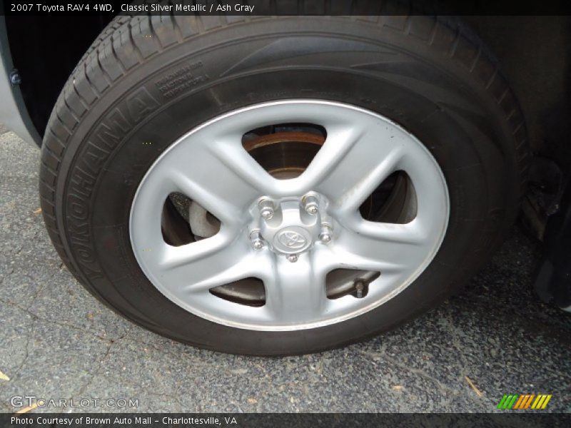 Classic Silver Metallic / Ash Gray 2007 Toyota RAV4 4WD