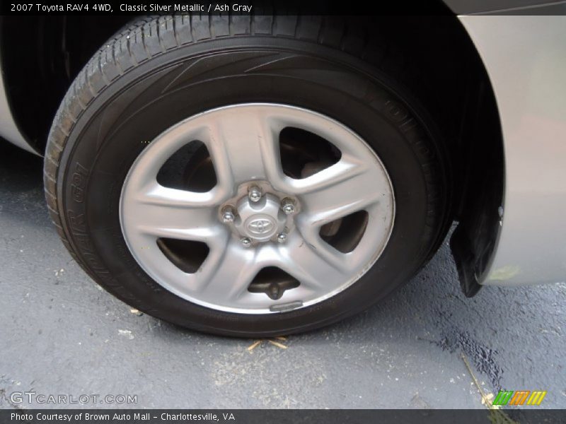 Classic Silver Metallic / Ash Gray 2007 Toyota RAV4 4WD
