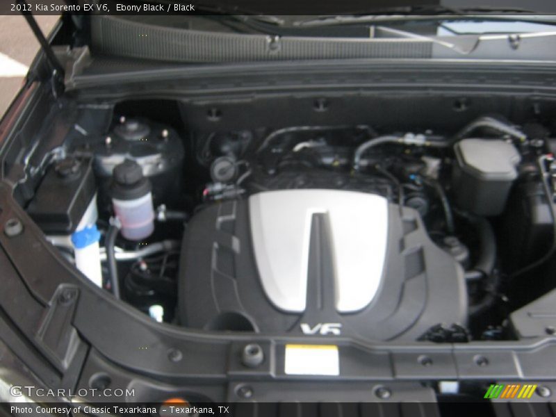 Ebony Black / Black 2012 Kia Sorento EX V6