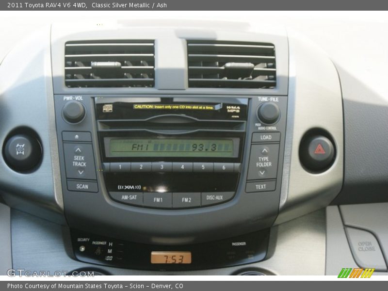 Classic Silver Metallic / Ash 2011 Toyota RAV4 V6 4WD