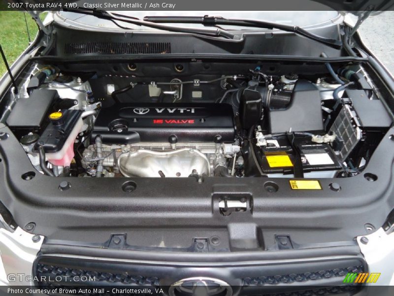 Classic Silver Metallic / Ash Gray 2007 Toyota RAV4 4WD