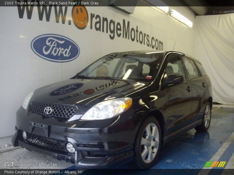 Black Sand Pearl / Dark Gray 2003 Toyota Matrix XRS