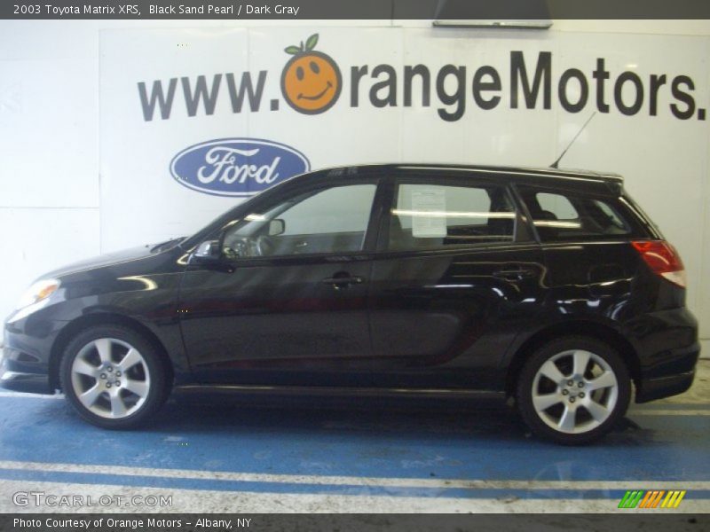Black Sand Pearl / Dark Gray 2003 Toyota Matrix XRS