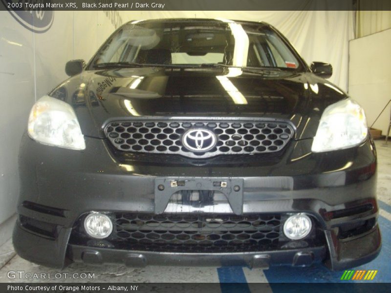 Black Sand Pearl / Dark Gray 2003 Toyota Matrix XRS