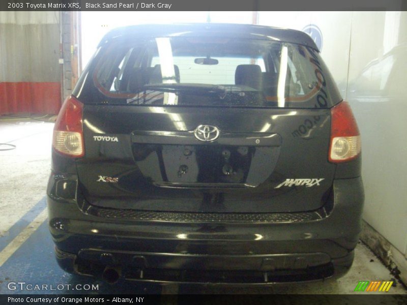 Black Sand Pearl / Dark Gray 2003 Toyota Matrix XRS
