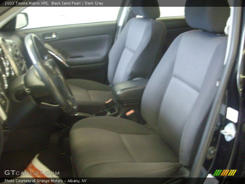 Black Sand Pearl / Dark Gray 2003 Toyota Matrix XRS