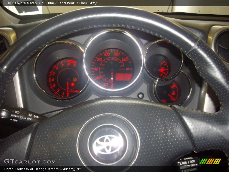 Black Sand Pearl / Dark Gray 2003 Toyota Matrix XRS