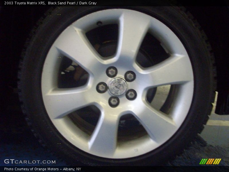 Black Sand Pearl / Dark Gray 2003 Toyota Matrix XRS