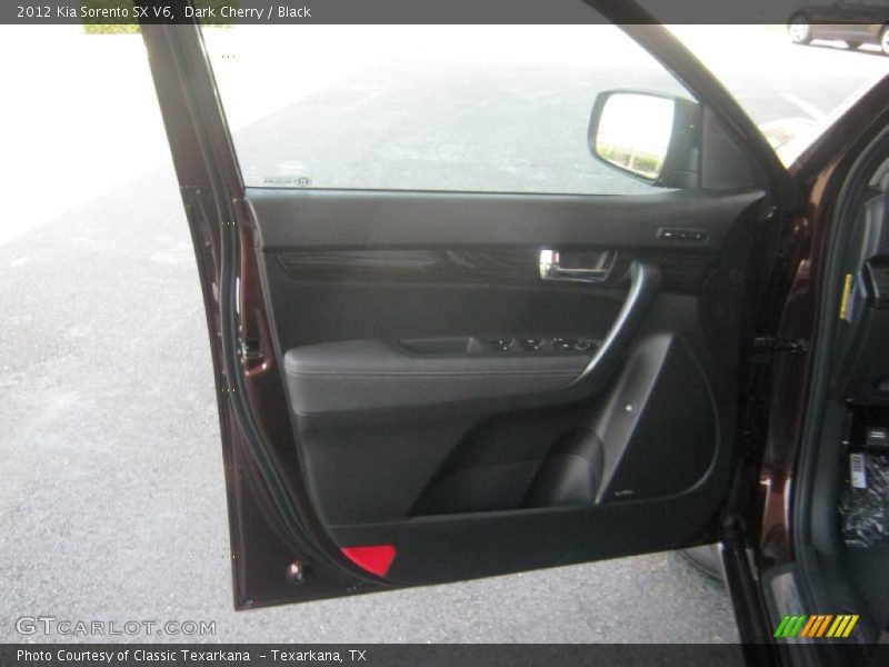 Dark Cherry / Black 2012 Kia Sorento SX V6