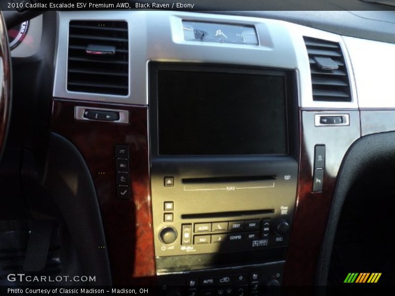 Black Raven / Ebony 2010 Cadillac Escalade ESV Premium AWD