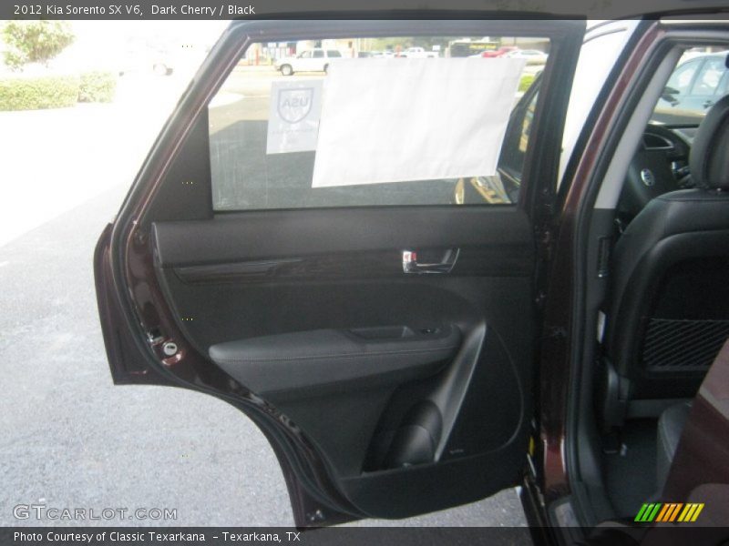 Dark Cherry / Black 2012 Kia Sorento SX V6