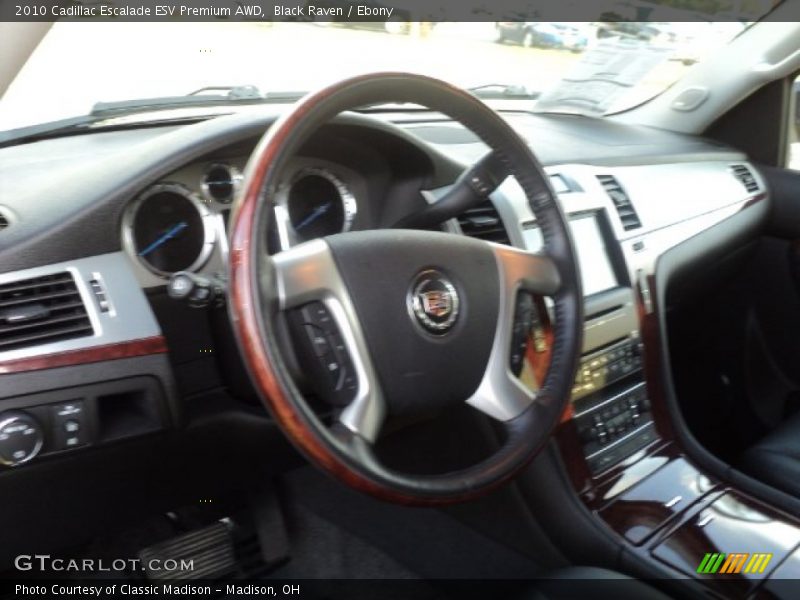 Black Raven / Ebony 2010 Cadillac Escalade ESV Premium AWD