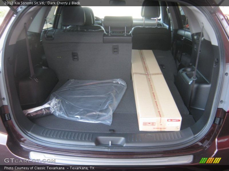 Dark Cherry / Black 2012 Kia Sorento SX V6