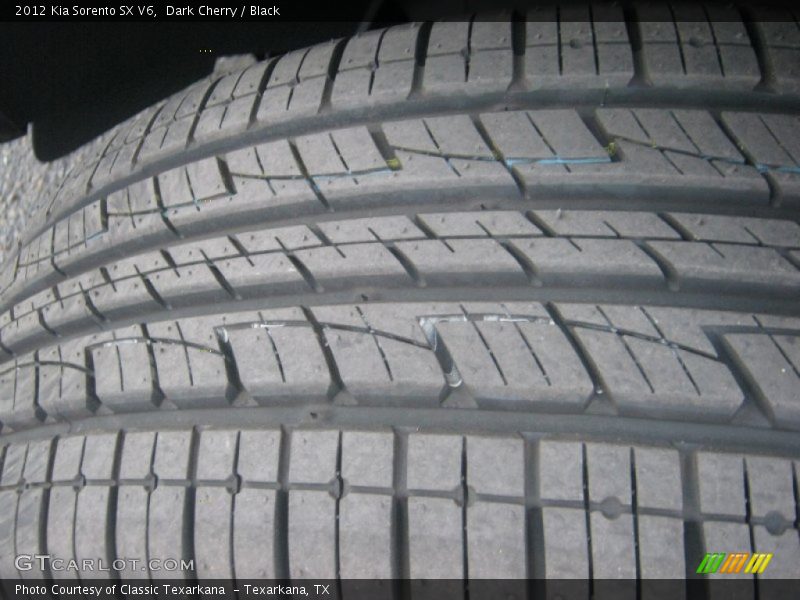 Dark Cherry / Black 2012 Kia Sorento SX V6