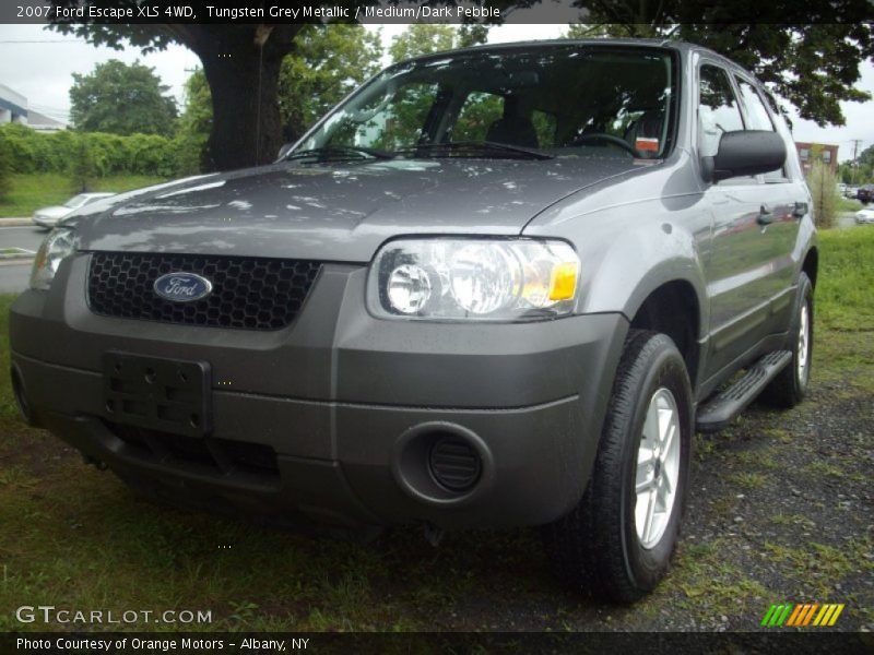 Tungsten Grey Metallic / Medium/Dark Pebble 2007 Ford Escape XLS 4WD