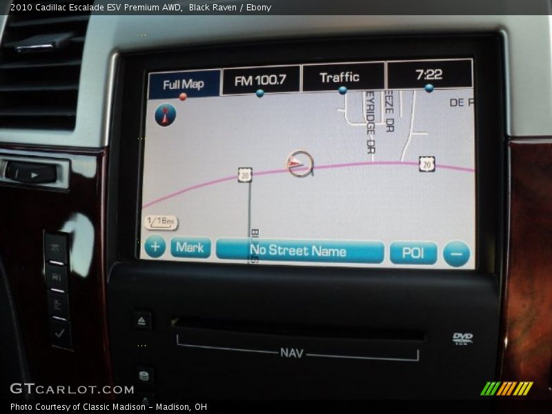 Navigation of 2010 Escalade ESV Premium AWD