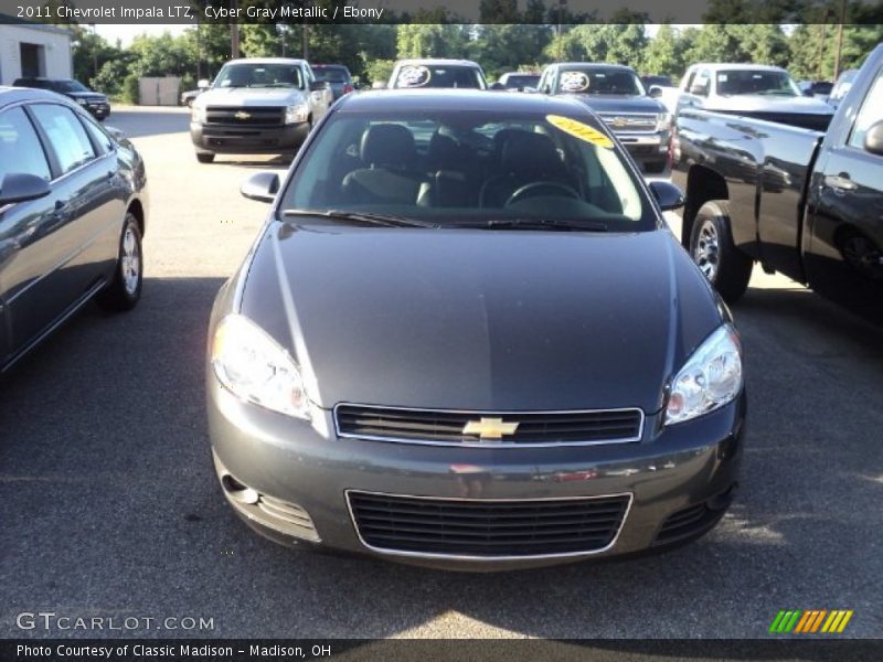 Cyber Gray Metallic / Ebony 2011 Chevrolet Impala LTZ