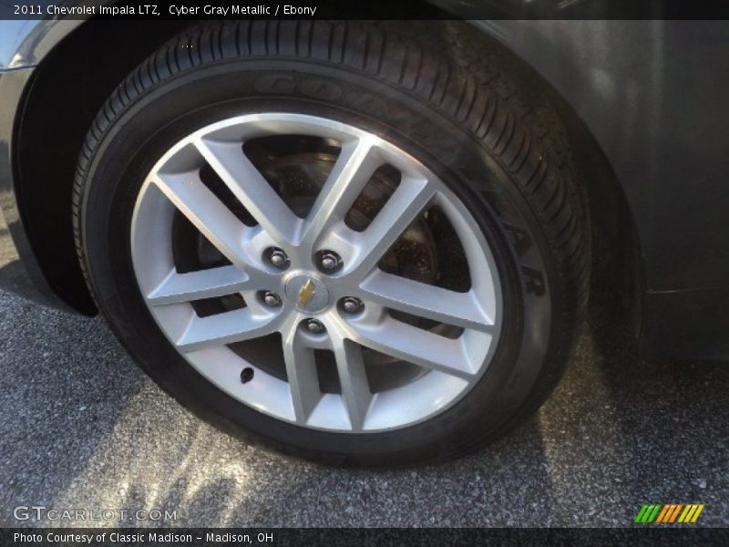 Cyber Gray Metallic / Ebony 2011 Chevrolet Impala LTZ