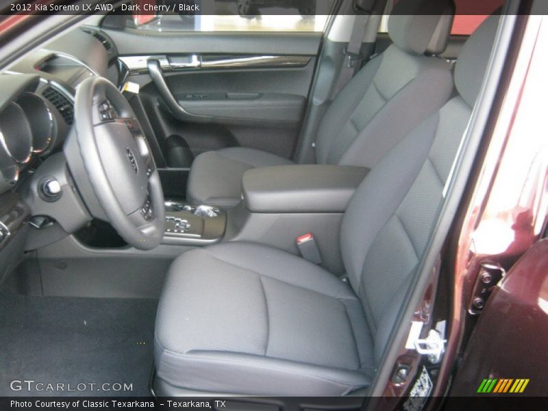  2012 Sorento LX AWD Black Interior