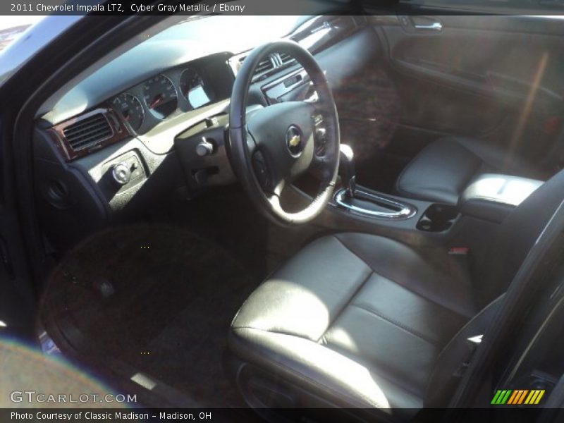 Cyber Gray Metallic / Ebony 2011 Chevrolet Impala LTZ