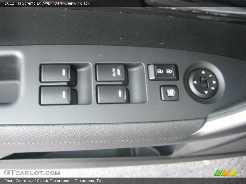 Dark Cherry / Black 2012 Kia Sorento LX AWD