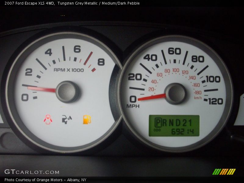 Tungsten Grey Metallic / Medium/Dark Pebble 2007 Ford Escape XLS 4WD