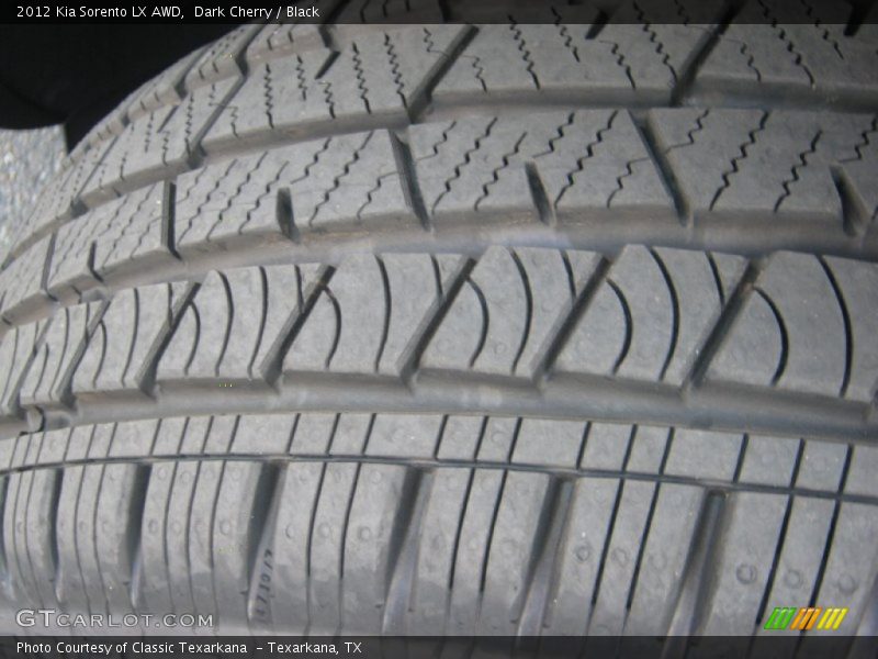 Dark Cherry / Black 2012 Kia Sorento LX AWD