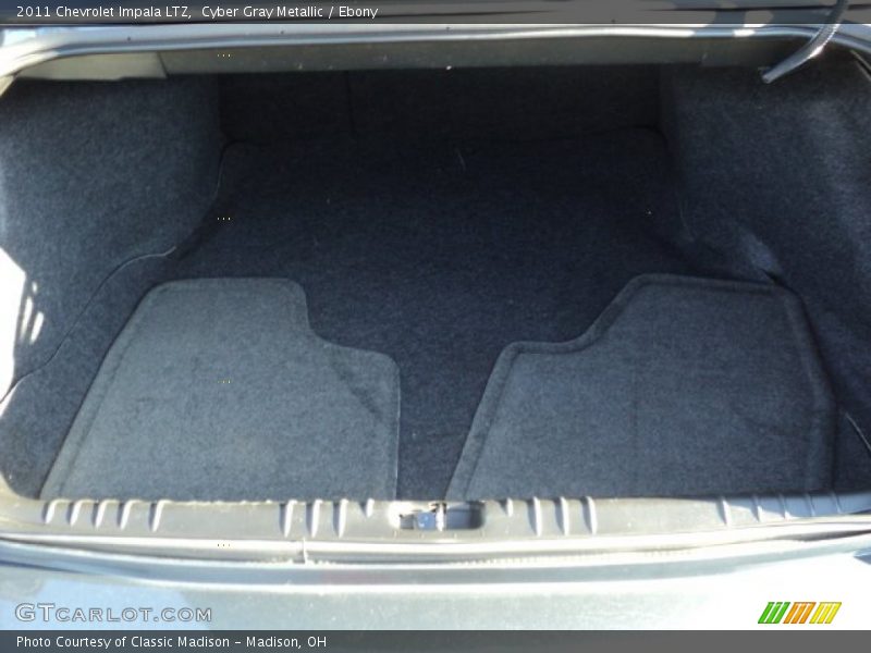 Cyber Gray Metallic / Ebony 2011 Chevrolet Impala LTZ