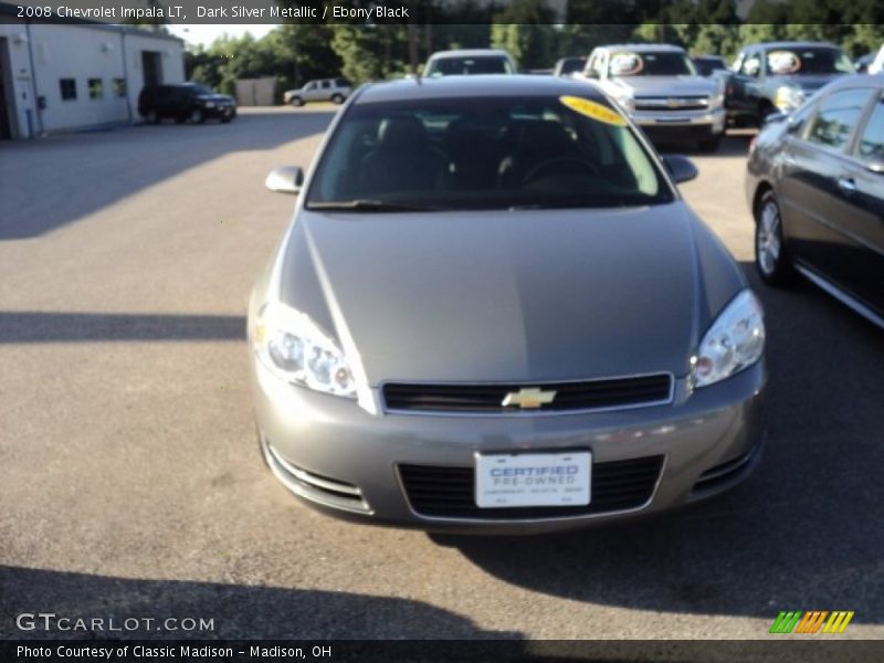 Dark Silver Metallic / Ebony Black 2008 Chevrolet Impala LT