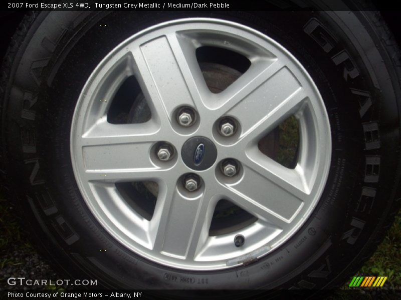 Tungsten Grey Metallic / Medium/Dark Pebble 2007 Ford Escape XLS 4WD