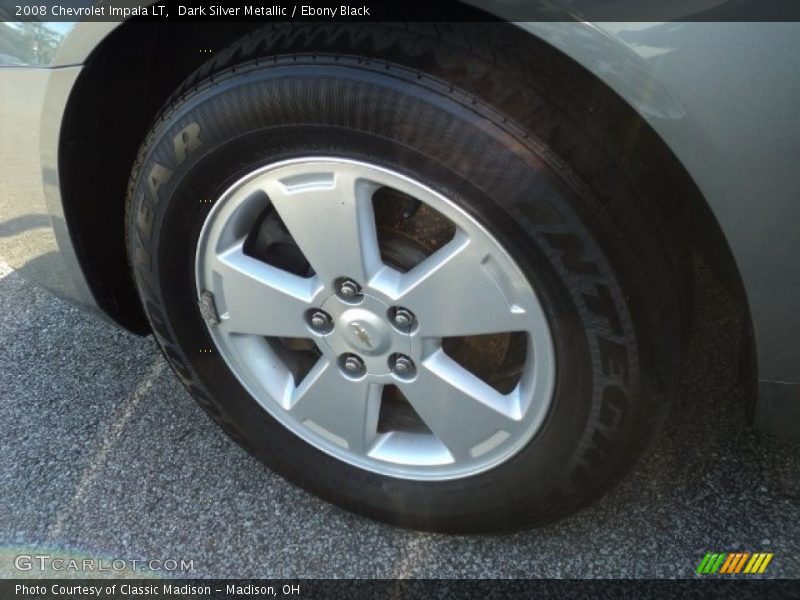 Dark Silver Metallic / Ebony Black 2008 Chevrolet Impala LT