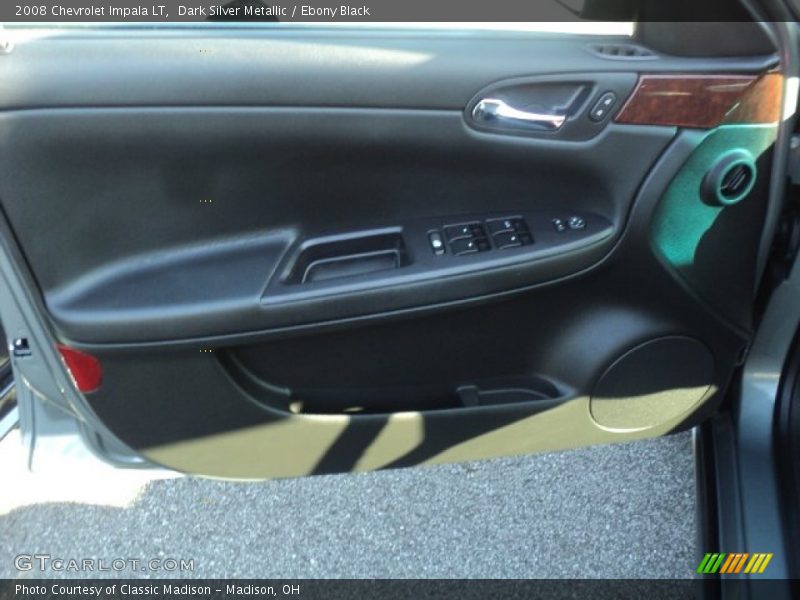 Dark Silver Metallic / Ebony Black 2008 Chevrolet Impala LT