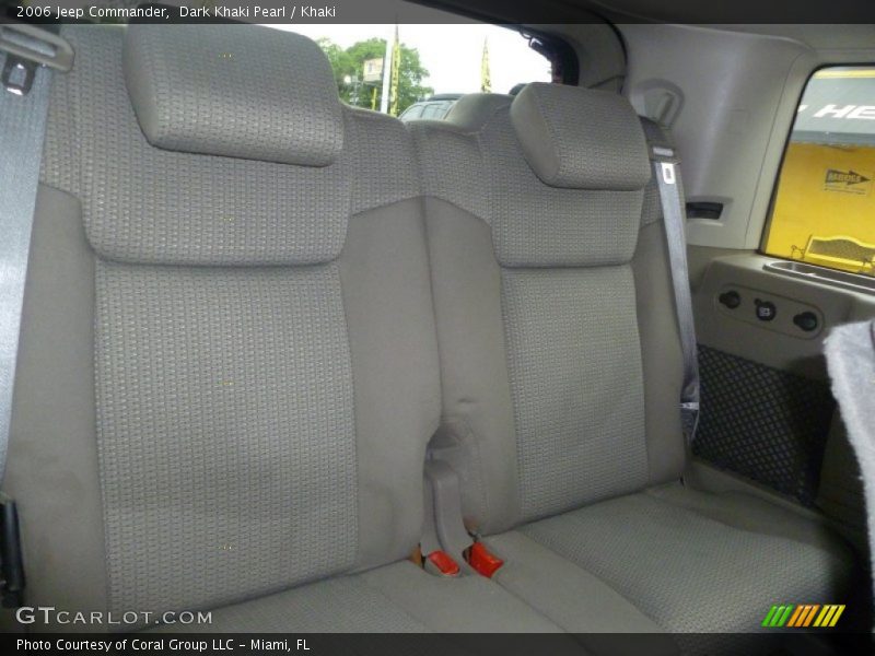 Dark Khaki Pearl / Khaki 2006 Jeep Commander