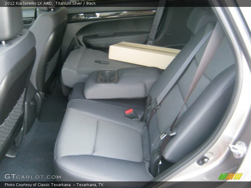 Titanium Silver / Black 2012 Kia Sorento LX AWD