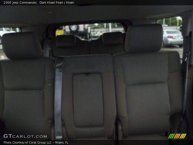 Dark Khaki Pearl / Khaki 2006 Jeep Commander