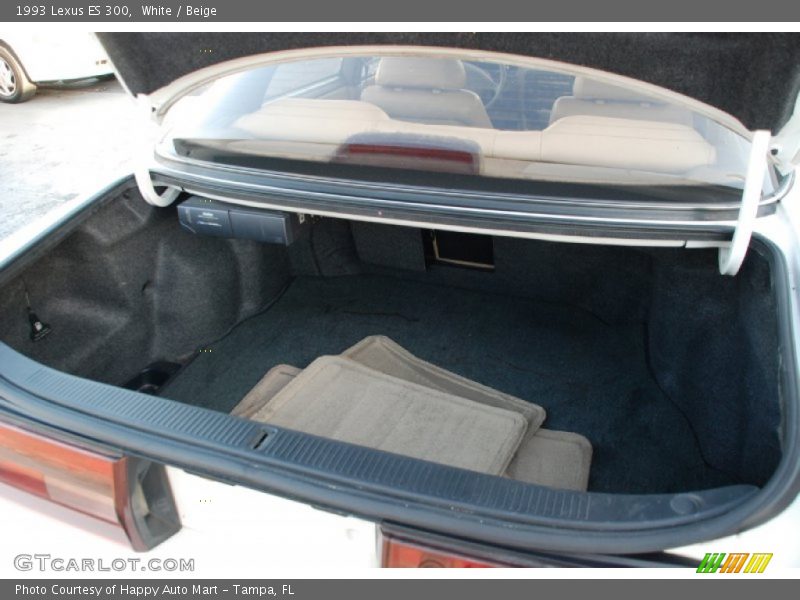 White / Beige 1993 Lexus ES 300
