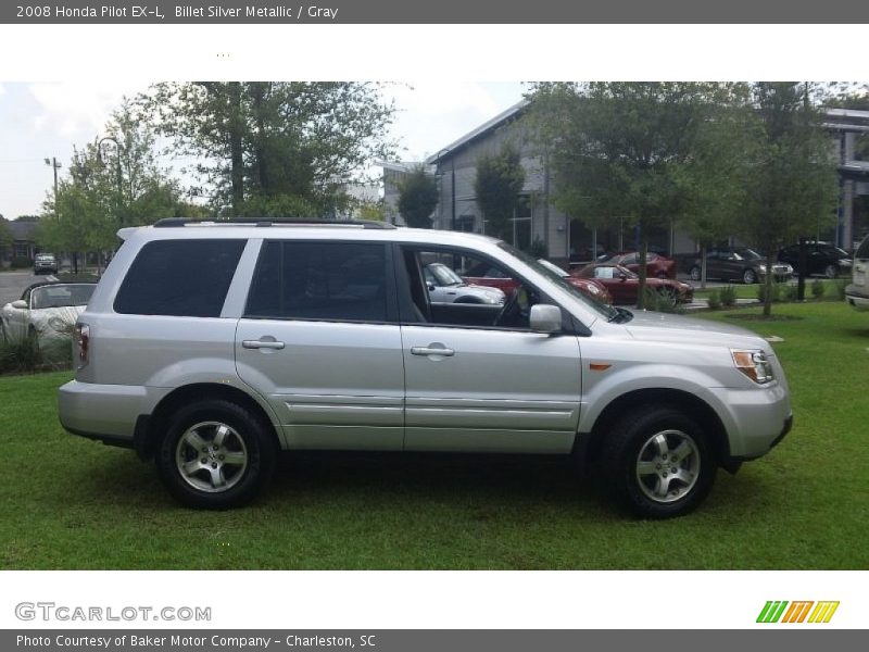 Billet Silver Metallic / Gray 2008 Honda Pilot EX-L
