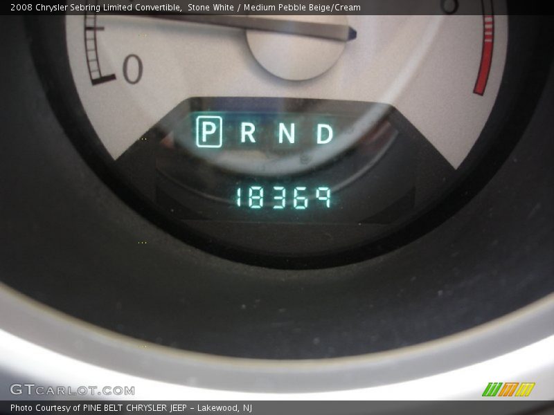 Stone White / Medium Pebble Beige/Cream 2008 Chrysler Sebring Limited Convertible