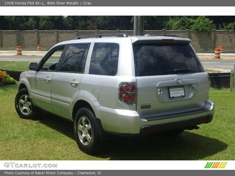 Billet Silver Metallic / Gray 2008 Honda Pilot EX-L