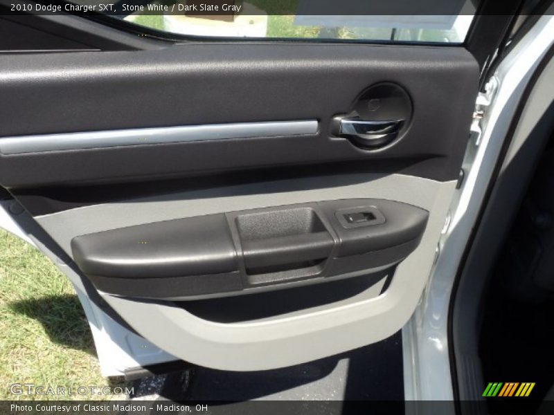 Stone White / Dark Slate Gray 2010 Dodge Charger SXT