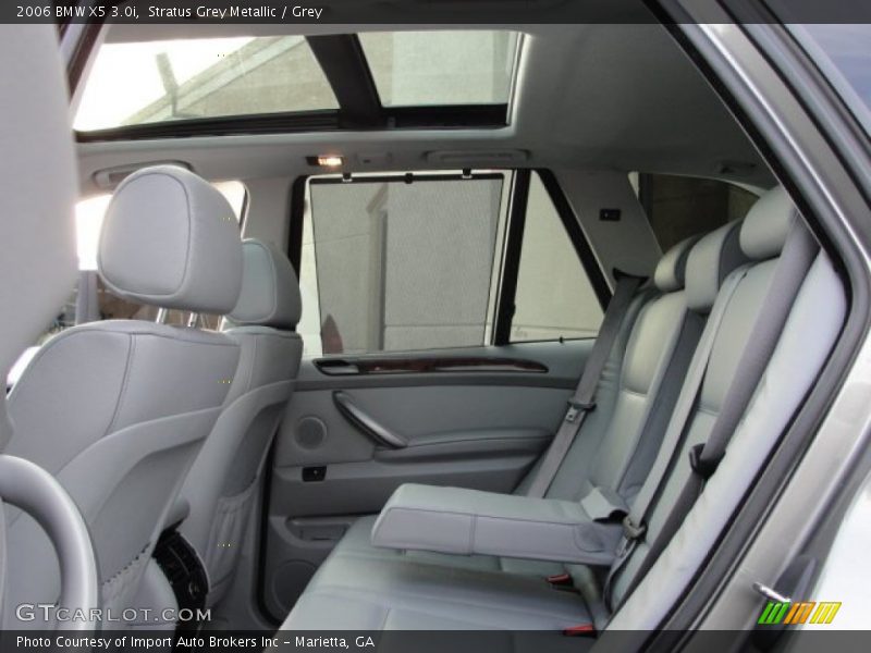 Stratus Grey Metallic / Grey 2006 BMW X5 3.0i